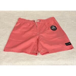 Hurley Boy’s Small Quick-Dry Swim Trunks with 2-Way Stretch Pink New With Tags